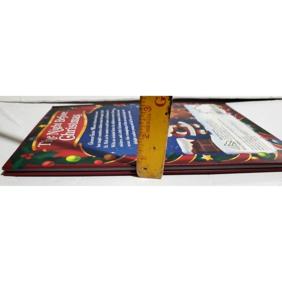 The Night Before Christmas Hardcover Book w/ Santa Letter & Bonus Stickers Gift - Picture 15 of 15